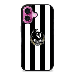 COLLINGWOOD MAGPIES AUSTRALIA FOOTBALL iPhone 16 Plus Case Cover