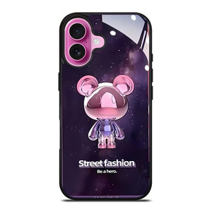 COOL BEAR STREET FASHION BE A HERO iPhone 16 Plus Case Cover