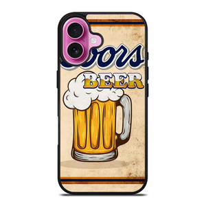 COORS BEER LOGO POSTER iPhone 16 Plus Case Cover COORS BEER LOGO POSTER iPhone 16 Plus Case Cover