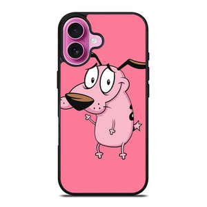 COURAGE THE COWARDLY DOG CARTOON iPhone 16 Plus Case Cover