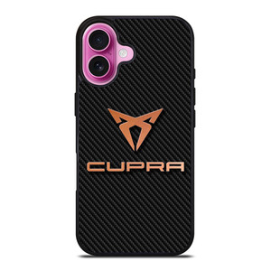 CUPRA CAR LOGO CARBON iPhone 16 Plus Case Cover