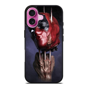 DEADPOOL VS LOGAN WOLVERINE iPhone 16 Plus Case Cover