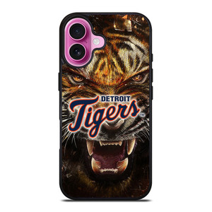 DETORIT TIGERS CLUB ICON BASEBALL TEAM MLB LOGO iPhone 16 Plus Case Cover DETORIT TIGERS CLUB ICON BASEBALL TEAM MLB LOGO iPhone 16 Plus Case Cover