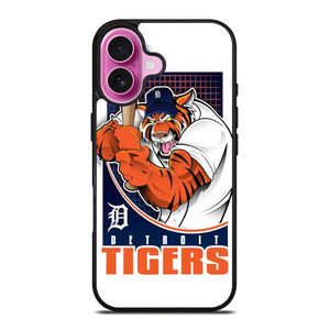 DETORIT TIGERS CLUB LOGO BASEBALL TEAM MLB ICON iPhone 16 Plus Case Cover DETORIT TIGERS CLUB LOGO BASEBALL TEAM MLB ICON iPhone 16 Plus Case Cover
