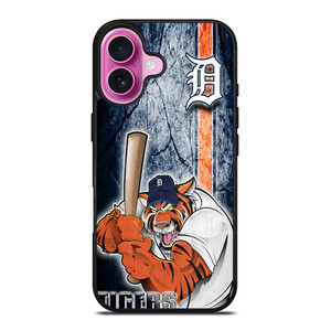 DETROIT TIGERS BASEBALL LOGO iPhone 16 Plus Case Cover DETROIT TIGERS BASEBALL LOGO iPhone 16 Plus Case Cover