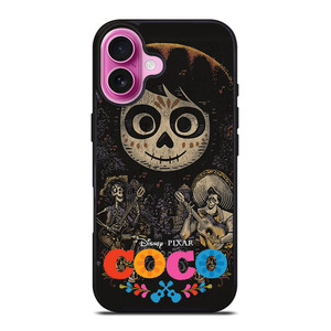DISNEY COCO FACE ART iPhone 16 Plus Case Cover DISNEY COCO FACE ART iPhone 16 Plus Case Cover