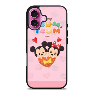 DISNEY TSUM TSUM MINNIE AND MICKEY MOUSE iPhone 16 Plus Case Cover DISNEY TSUM TSUM MINNIE AND MICKEY MOUSE iPhone 16 Plus Case Cover