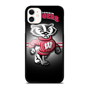 WISCONSIN BADGER FOOTBALL LOGO iPhone 11 Case Cover