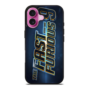 DOM FAST AND FURIOUS 9 LOGO iPhone 16 Plus Case Cover