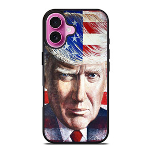 DONALD TRUMP FACE ART iPhone 16 Plus Case Cover DONALD TRUMP FACE ART iPhone 16 Plus Case Cover