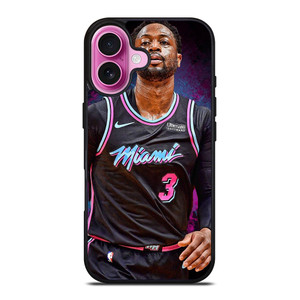 DWYANE WADE MIAMI HEAT NBA iPhone 16 Plus Case Cover