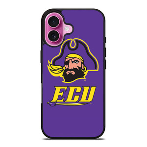 ECU EAST CAROLINA PIRATES UNIVERSITY FOOTBALL ICON iPhone 16 Plus Case Cover