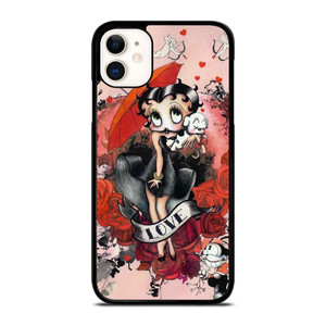 BETTY BOOP LOVE CARTOON iPhone 11 Case Cover
