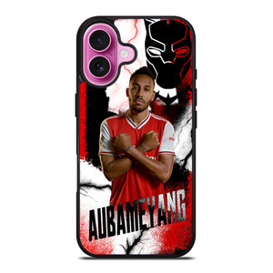 EMERICK AUBAMEYANG ARSENAL FC iPhone 16 Plus Case Cover