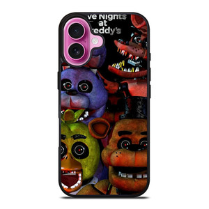 FANAF FIVE NIGHTS FREDDY'S iPhone 16 Plus Case Cover FANAF FIVE NIGHTS FREDDY'S iPhone 16 Plus Case Cover