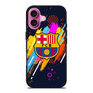 FC BARCELONA ART LOGO iPhone 16 Plus Case Cover FC BARCELONA ART LOGO iPhone 16 Plus Case Cover