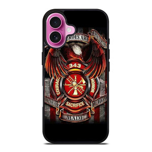 FIREFIGHTER FIREMAN HEROES iPhone 16 Plus Case Cover