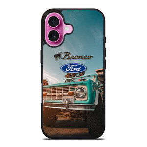 FORD BRONCO RETRO CAR LOGO iPhone 16 Plus Case Cover FORD BRONCO RETRO CAR LOGO iPhone 16 Plus Case Cover