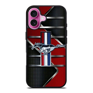 FORD MUSTANG METAL LOGO iPhone 16 Plus Case Cover