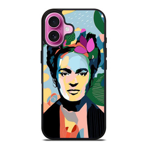 FRIDA KAHLO COLORFUL ART iPhone 16 Plus Case Cover FRIDA KAHLO COLORFUL ART iPhone 16 Plus Case Cover