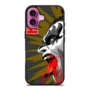 GENE SIMMONS KISS BAND ART iPhone 16 Plus Case Cover GENE SIMMONS KISS BAND ART iPhone 16 Plus Case Cover
