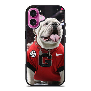 GEORGIA BULLDOGS NFL MASCOT iPhone 16 Plus Case Cover