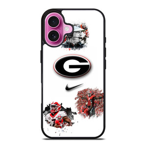 GEORGIA BULLDOGS UGA FOOTBALL iPhone 16 Plus Case Cover