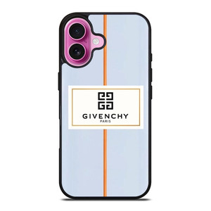 GIVENCHY PARIS LABEL LOGO iPhone 16 Plus Case Cover