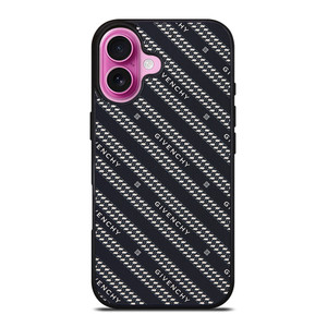 GIVENCHY PARIS LOGO PATTERN iPhone 16 Plus Case Cover GIVENCHY PARIS LOGO PATTERN iPhone 16 Plus Case Cover