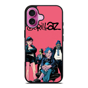 GORILLAZ BAND CARTOON iPhone 16 Plus Case Cover
