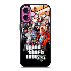 GRAND THEFT AUTO V GTA 5 iPhone 16 Plus Case Cover