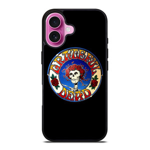 GRATEFUL DEAD BADGE ART iPhone 16 Plus Case Cover