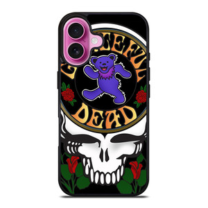 GRATEFUL DEAD FLORAL iPhone 16 Plus Case Cover