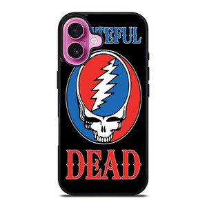 GRATEFUL DEAD LOGO BADGE iPhone 16 Plus Case Cover