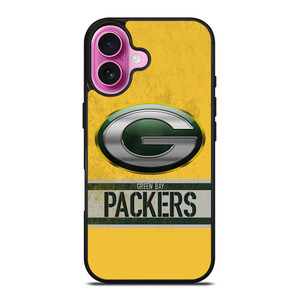GREEN BAY PACKERS LOGO FOOTBALL iPhone 16 Plus Case Cover