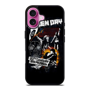 GREEN DAY BAND POSTER iPhone 16 Plus Case Cover GREEN DAY BAND POSTER iPhone 16 Plus Case Cover