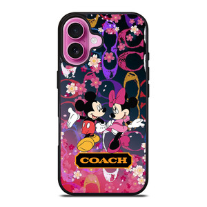 HOT COACH MICKEY COUPLE iPhone 16 Plus Case Cover