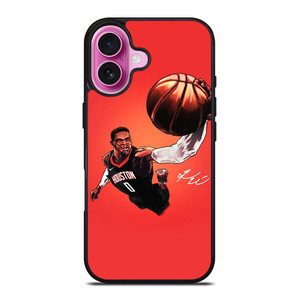 HOUSTON ROCKETS RUSSELL WESTBROOK iPhone 16 Plus Case Cover HOUSTON ROCKETS RUSSELL WESTBROOK iPhone 16 Plus Case Cover