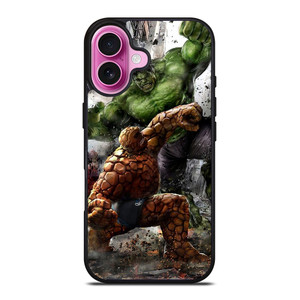 HULK VS THING MARVEL iPhone 16 Plus Case Cover HULK VS THING MARVEL iPhone 16 Plus Case Cover