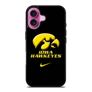 IOWA HAWKEYES NIKE LOGO iPhone 16 Plus Case Cover