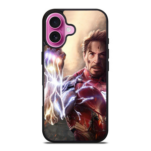 IRON MAN AVENGERS SNAP iPhone 16 Plus Case Cover