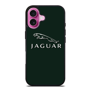JAGUAR CAR GREEN LOGO iPhone 16 Plus Case Cover