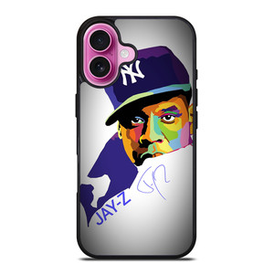 JAY Z NEW YORK ART iPhone 16 Plus Case Cover JAY Z NEW YORK ART iPhone 16 Plus Case Cover