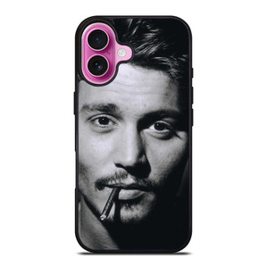 JOHNNY DEPP CIGAR iPhone 16 Plus Case Cover