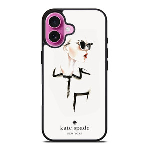 KATE SPADE LOGO WOMAN SPLASH iPhone 16 Plus Case Cover