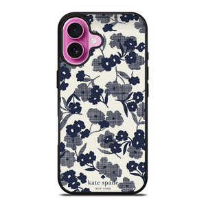 KATE SPADE NEW YORK BLUE FLORAL iPhone 16 Plus Case Cover