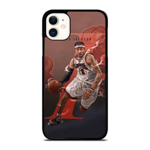 ALLEN IVERSON SIXERS NBA BASKETBALL iPhone 11 Case Cover