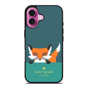 KATE SPADE NOVELTY FOX iPhone 16 Plus Case Cover