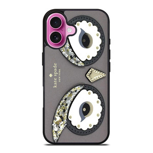 KATE SPADE OWL APPLIQUE iPhone 16 Plus Case Cover