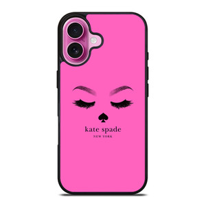 KATE SPADE PINK EYEBROW iPhone 16 Plus Case Cover KATE SPADE PINK EYEBROW iPhone 16 Plus Case Cover